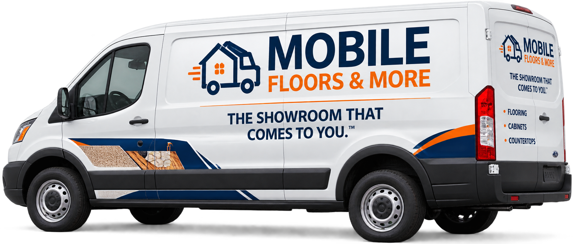 Mobile showroom van